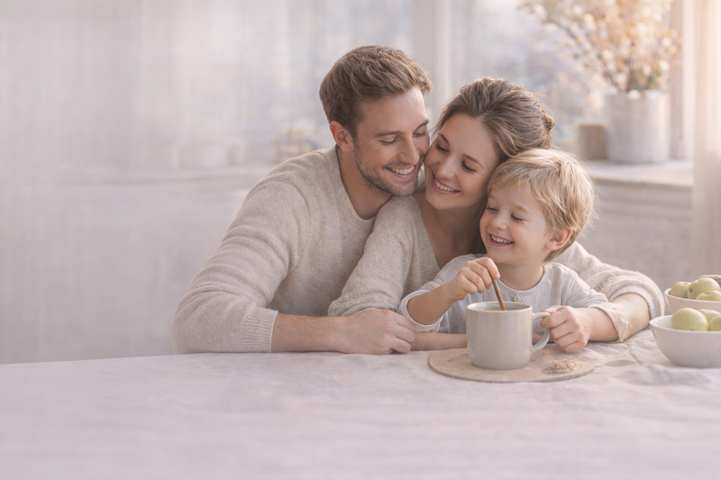 Family enjoying wellness